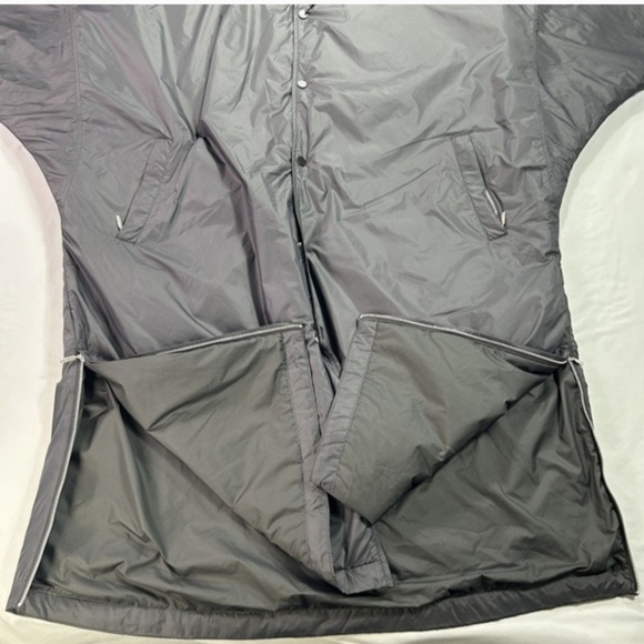 Nike Air Fear of God Mens Large Oversized Black Hooded Insulated Coat Jacket - Picture 7 of 7